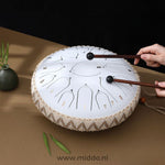 Harmonii KlankOase™ Steel Tongue Drum | Calming Sound for Meditation & Relaxation