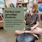 Harmonii KlankOase™ Steel Tongue Drum | Calming Sound for Meditation & Relaxation