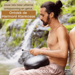 Harmonii KlankOase™ Steel Tongue Drum | Calming Sound for Meditation & Relaxation