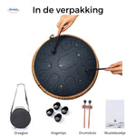 Harmonii KlankOase™ Steel Tongue Drum | Calming Sound for Meditation & Relaxation
