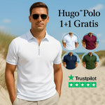 Hugo Zip-Up Polo | Tailored Fit & All-Day Comfort