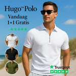 Hugo Zip-Up Polo | Tailored Fit & All-Day Comfort