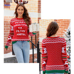Jingle Knit™ Sweater | Embroidered Holiday Comfort & Festive Style