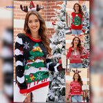 Jingle Knit™ Sweater | Embroidered Holiday Comfort & Festive Style
