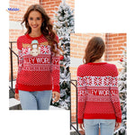 Jingle Knit™ Sweater | Embroidered Holiday Comfort & Festive Style