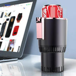 ThermaGrip™ Dual-Temperature Car Cup Holder | Keep Drinks Hot or Cold On the Road
