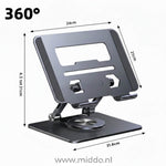 Middo 360° Pro Stand™ Laptop & Tablet Stand | Less Neck Pain & Perfect Viewing Angle