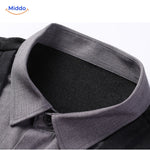 LayerFlex™ Knit | 2-in-1 Men's Shirt, Slim Fit & All-Day Comfort