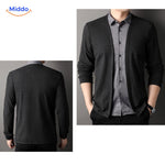 LayerFlex™ Knit | 2-in-1 Men's Shirt, Slim Fit & All-Day Comfort