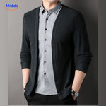 LayerFlex™ Knit | 2-in-1 Men's Shirt, Slim Fit & All-Day Comfort
