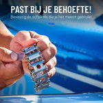 SurvivePro™ Multi-Tool Bracelet | 29 Tools & Stainless Steel Durability