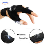 LightGrip™ LED Gloves | Night Running, Cycling & Fishing