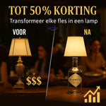 LumaVino™ Bottle Lamp | Rechargeable & Dimmable Ambient Light