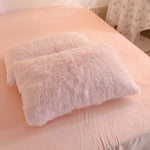 Middo 5-Piece Teddy Fluffy Fleece Bedding Set | Free Heart Pillow & Cozy Winter Warmth