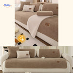 LuxeLamb™ Faux Lambswool Sofa Cover | Cozy Warmth & Quiet Luxury