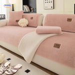 LuxeLamb™ Faux Lambswool Sofa Cover | Cozy Warmth & Quiet Luxury