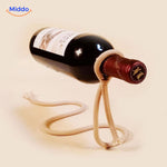 Luxura™ WineRack | Elegant Suspended Wine Bottle Holder & Modern Decor