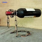 Luxura™ WineRack | Elegant Suspended Wine Bottle Holder & Modern Decor