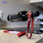 Luxura™ WineRack | Elegant Suspended Wine Bottle Holder & Modern Decor
