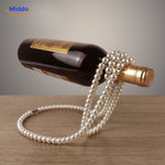 Luxura™ WineRack | Elegant Suspended Wine Bottle Holder & Modern Decor