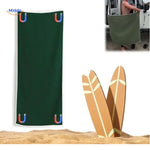 MagnaTowel™ Beach | Sand-Free Microfiber Towel with Magnetic Corners & Quick-Dry