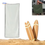MagnaTowel™ Beach | Sand-Free Microfiber Towel with Magnetic Corners & Quick-Dry
