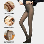 Middo Fleece-Lined Tights | Warm Comfort & Sheer Style