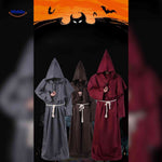 Monkara™ Costume | Medieval Hooded Robe for Halloween & Cosplay
