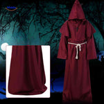 Monkara™ Costume | Medieval Hooded Robe for Halloween & Cosplay