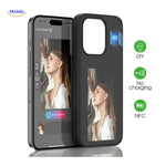 NFCScreen™ Case | E-ink Display & One-Tap Custom Design for iPhone 13-17