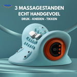 NeckEase™ Massage Pillow | Kneading, EMS & Heat Therapy