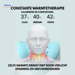 NeckEase™ Massage Pillow | Kneading, EMS & Heat Therapy