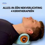 NeckEase™ Massage Pillow | Kneading, EMS & Heat Therapy