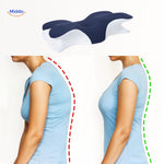 NeckRest™ Ergonomic Memory Foam Pillow | Neck Support & Shape Retention