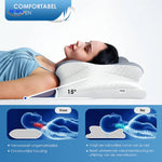 NeckRest™ Ergonomic Memory Foam Pillow | Neck Support & Shape Retention