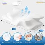 NeckRest™ Ergonomic Memory Foam Pillow | Neck Support & Shape Retention