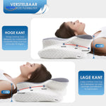 NeckRest™ Ergonomic Memory Foam Pillow | Neck Support & Shape Retention