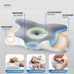 NeckRest™ Ergonomic Memory Foam Pillow | Neck Support & Shape Retention
