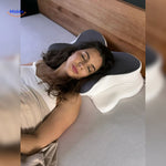 NeckRest™ Ergonomic Memory Foam Pillow | Neck Support & Shape Retention
