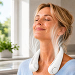 NekFan™ Portable Neck Fan | Hands-Free & Instant Cooling