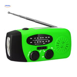 SolarPower™ Pro | Hand-Crank Emergency Radio, Flashlight & SOS
