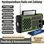 SolarPower™ Pro | Hand-Crank Emergency Radio, Flashlight & SOS