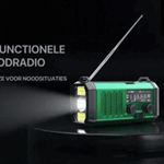 SolarPower™ Pro | Hand-Crank Emergency Radio, Flashlight & SOS