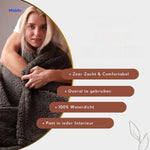 PawGuard™ Waterproof Blanket | Soft Cotton Velour & Discreet Protection