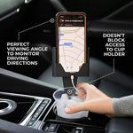 Cell Phone houder in actie