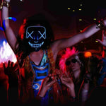 PhantomGlow™ Mask | LED Light-Up Glow & All-Night Comfort