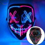 PhantomGlow™ Mask | LED Light-Up Glow & All-Night Comfort