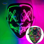 PhantomGlow™ Mask | LED Light-Up Glow & All-Night Comfort