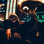 PhantomGlow™ Mask | LED Light-Up Glow & All-Night Comfort