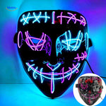 PhantomGlow™ Mask | LED Light-Up Glow & All-Night Comfort